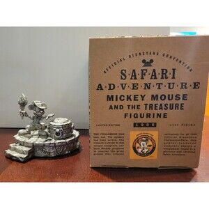 Disneyana 1999 Safari Adventure Convention Mickey Mouse and the Treasure Figure